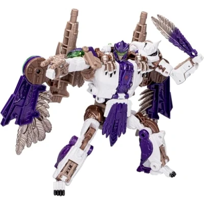 Image of Transformers Legacy United Leader Class Beast Wars Universe Tigerhawk Action Figure