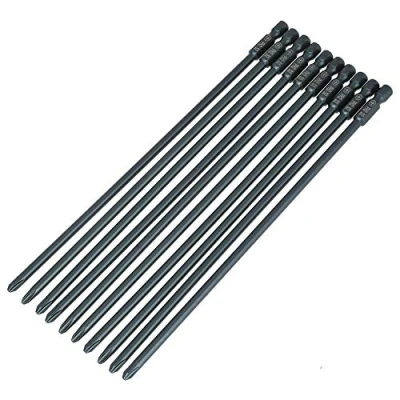 Image of Cross Batch Head 200Mm Wind Nozzle Single H6.3*200*µ4.5*Ph2 (10 Pieces), Screwdriver, Screwdriver Set