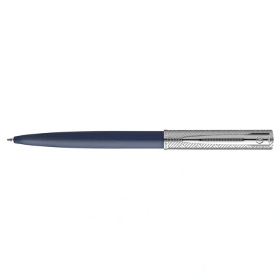 Image of Waterman Allure Deluxe Ballpoint Pen Blue Medium Point Ink Gift Box