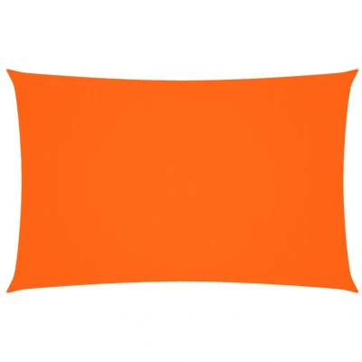 Image of vidaXL Sunshade Sail Oxford Fabric Rectangular 2.5x5 m Orange