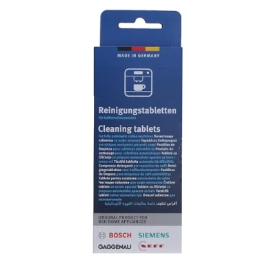 Image of Masterpart Pack Of 20 Cleaning Tablets To Fit Bosch Automatic Coffee Machines