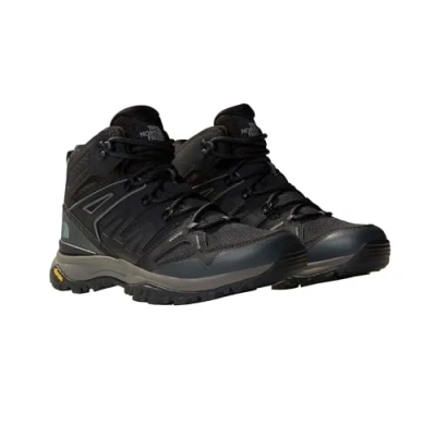 Image of THE NORTH FACE Women&#039;s Hedgehog Mid Gore Tex Hiking Boot, Tnf Black/Asphalt Grey, 4.5