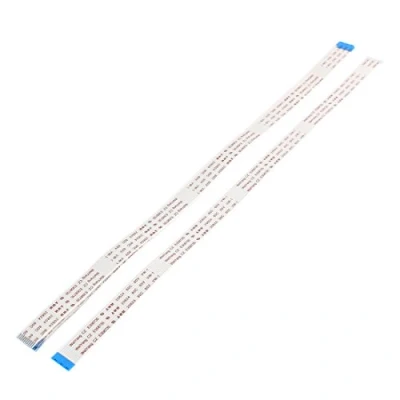 Image of sourcing map 10 Pin 30cm FFC Ribbon Flexible Flat Cable 1.0 mm Pitch B Type AWM 20624 80C 60V VW 1 10Pcs