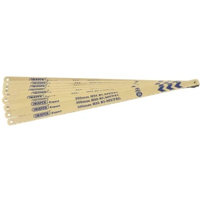 Image of Draper Bi metal Hacksaw Blades, 300mm, 32tpi (Pack of 10)