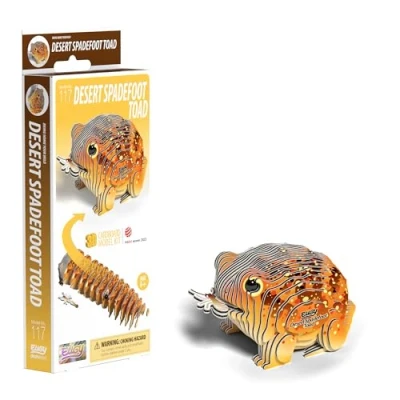 Image of EUGY D5081 Desert Spadefoot Toad 3D Model Craft Kit,