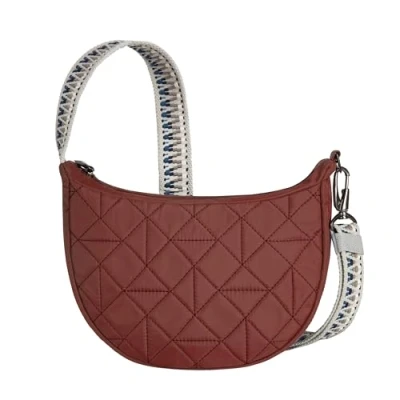 Image of Travelon Unisex&#039;s Boho Anti Theft Crescent Crossbody, Paprika, One Size