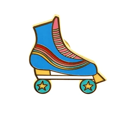 Image of Roller Skate Pin Badge