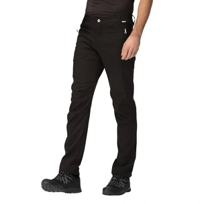 Image of Regatta Men&#039;s Geo Softshell II Pants Short, Black, XXL