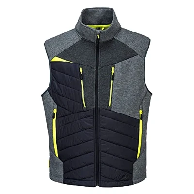 Image of Portwest DX4 Hybrid Baffle Gilet, Size: L, Colour: Metal Grey, DX470MGRL