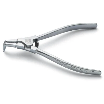 Image of HAZET 1846D 3 225 mm Circlip Pliers Chrome Plated/Steel Grey
