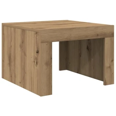 Image of vidaXL Coffee Table Artisan oak 50 x 35 cm Engineered wood