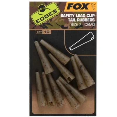 Image of Fox Edges Camo Lead Clip Tail Rubbers Size 7 (10 pieces) Terminal tackle