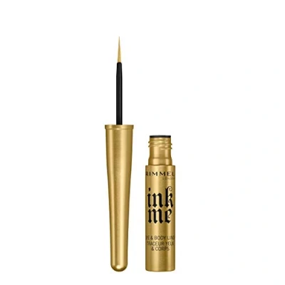 Image of Rimmel London Ink Me Eye &amp; Body Liner, Golden Gang, 3.5 ml