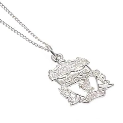 Image of Liverpool F.C. Sterling Silver Pendant &amp; Chain CR