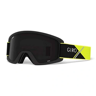 Image of Giro Girrj Semi Snow Goggles Highlight Yellow Sport Tech Ultra Black &amp; Yellow, Medium F
