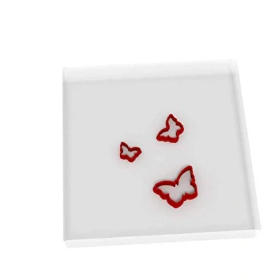 Image of Mini/Tiny Butterfly Set of 3 Value Fondant Cutter 1.5CM + 2CM 3CM