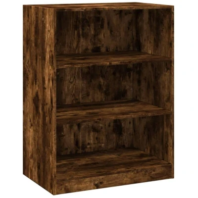 Image of vidaXL Wardrobe Smoked Oak 77x48x102 cm Engineered Wood