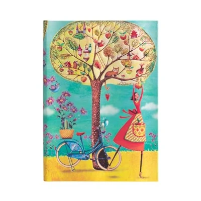 Image of Paperblanks Hardcover Journal Autumn Apples Lined Midi (130 x 180 mm)