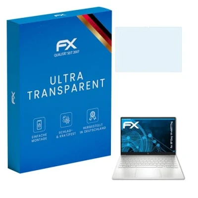Image of atFoliX Screen Protection Film compatible with HP Envy 14 eb0777ng Protector, ultra clear FX Protective (2X)