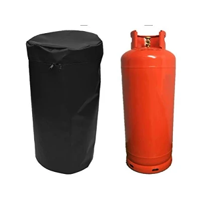 Image of BAGS4EVERYTHING 47KG GAS BOTTLE COVER IN WATERPROOF HEAVY DUTY MATERIAL (BLACK)
