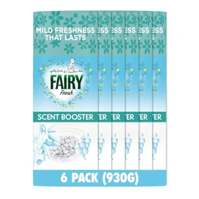 Image of Fairy In Wash Scent Booster, 6 packs x155 g, Fresh, Mild Freshness That Lasts