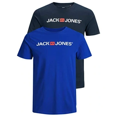 Image of JACK &amp; JONES Male T Shirt Pack of 3, XXL