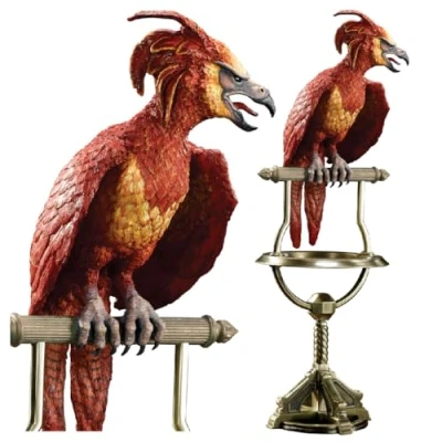 Image of the Noble Collection Fawkes Phoenix Statue