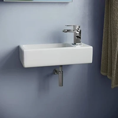 Image of Wall Hung Right Handed Cloakroom 360mm Basin Sink