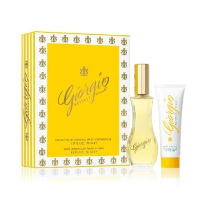 Image of Giorgio Beverly Hills Eau de Toilette Spray, 90ml, 2 piece fragrance Gift Set, floral perfume, luxury gifting for Women