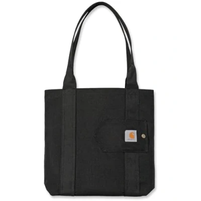 Image of Carhartt, Women&#039;s, Vertical Open Tote, Black, OS
