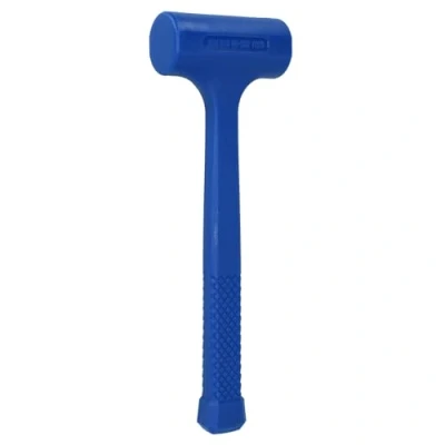 Image of 1.5lb Dead Blow Hammer Mallet Shot Loaded Head Impact Recoil Non Marking