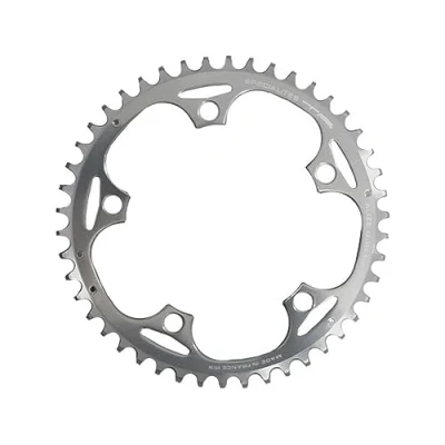 Image of Spécialités TA Alize 130 PCD, 9/10 Speed Chainring, Silver, 56T Outer