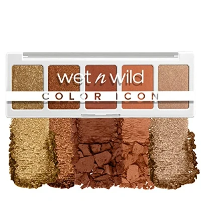 Image of wet n wild Color Icon Eyeshadow Makeup 5 Pan Palette, Matte, Shimmer, Metallic, Long Wearing, Rich Buttery Pigment, Cruelty Free Sundaze