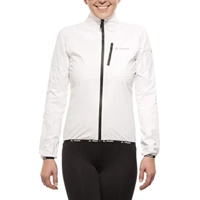 Image of VAUDE Women&#039;s Drop III Jacket White, Size 42