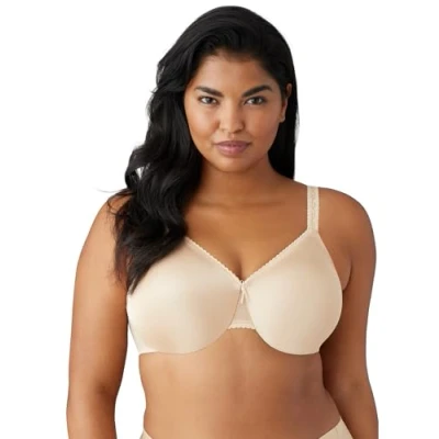 Image of Wacoal Women&#039;s Full Figure Simple Shaping Minimizer Bra, Naturally Nude, 42E UK