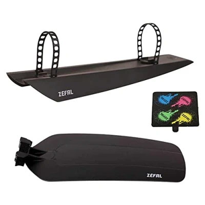 Image of Zefal Kid MTB Mudguard Set, Black, 16&quot; / 20&quot;
