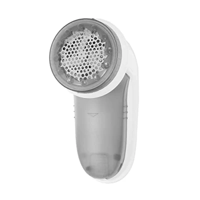Image of Invero Rechargeable Electric Lint Remover Fabric Shaver Quick and Effective Removal of Bobbles or Pills 2 Speed Settings Stainless Steel Blades Height Adjustable Head