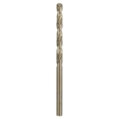 Image of Bosch 2608585846 Professional HSS Co Metal drill Bit (stainless steel, 4 x 43 75 mm, accessory driver) , Gold