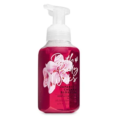 Image of Bath &amp; Body Works JAPANESE CHERRY BLOSSOM Gentle Foaming Hand Soap 8.75 oz / 259 mL