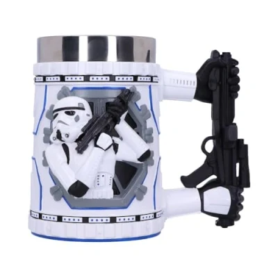 Image of Nemesis Now Officially Licensed Stormtrooper Tankard, White, 18cm