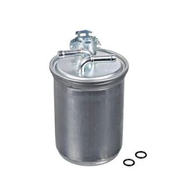 Image of XM219A011AA, XM219A011AB, XM219A011AC Fuel Filter BLUE PRINT ADV182360 In Line with gaskets SEAT: Alhambra I, VOLKSWAGEN: Sharan VAN