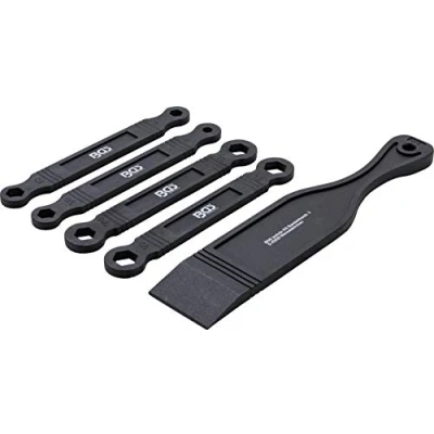 Image of BGS 6663 Plastic Double Ring Spanner &amp; Pry Bar Set 5 pcs.