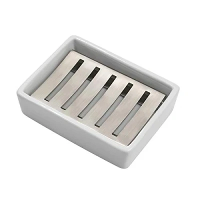 Image of Topsky Soap Dish Holder Stainless Steel for Bathroom