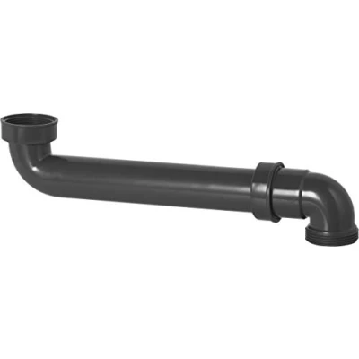 Image of Cornat Space Saving Drain Bend 1 1/2 inch (410) / Sanitary Installation/Recycled Material/Environmental Protection T355404R, Gray