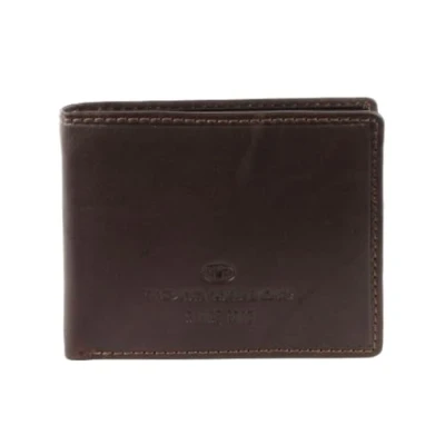 Image of TOM TAILOR Men&#039;s Lary Wallet Landscape Format, Brown, one Size