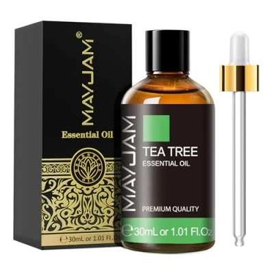 Image of MAYJAM Tea Tree Essential Oils 30ML, Oil for Diffuser, Humidifier, DIY, Home, Wardrobes