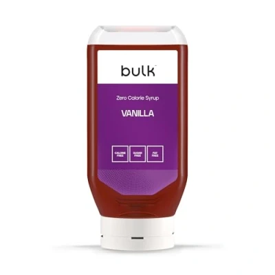 Image of Bulk Zero Calorie Syrup, Sugar Free, Vanilla, 400 ml, 80 Servings, Packaging May Vary