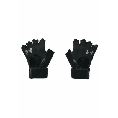 Image of Under Armour HALF Finger Weightlifting Fingerless gloves black, Men&#039;s, Size: 9, Black