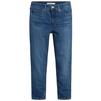 Image of Levi&#039;s Women&#039;s 311 Shaping Skn Capri 22 Jeans, Lapis Amidst, (26W) EU