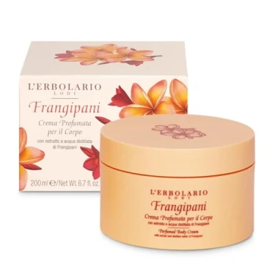 Image of Perfumed Body Cream Frangipani by LErbolario for Unisex 6.7 oz